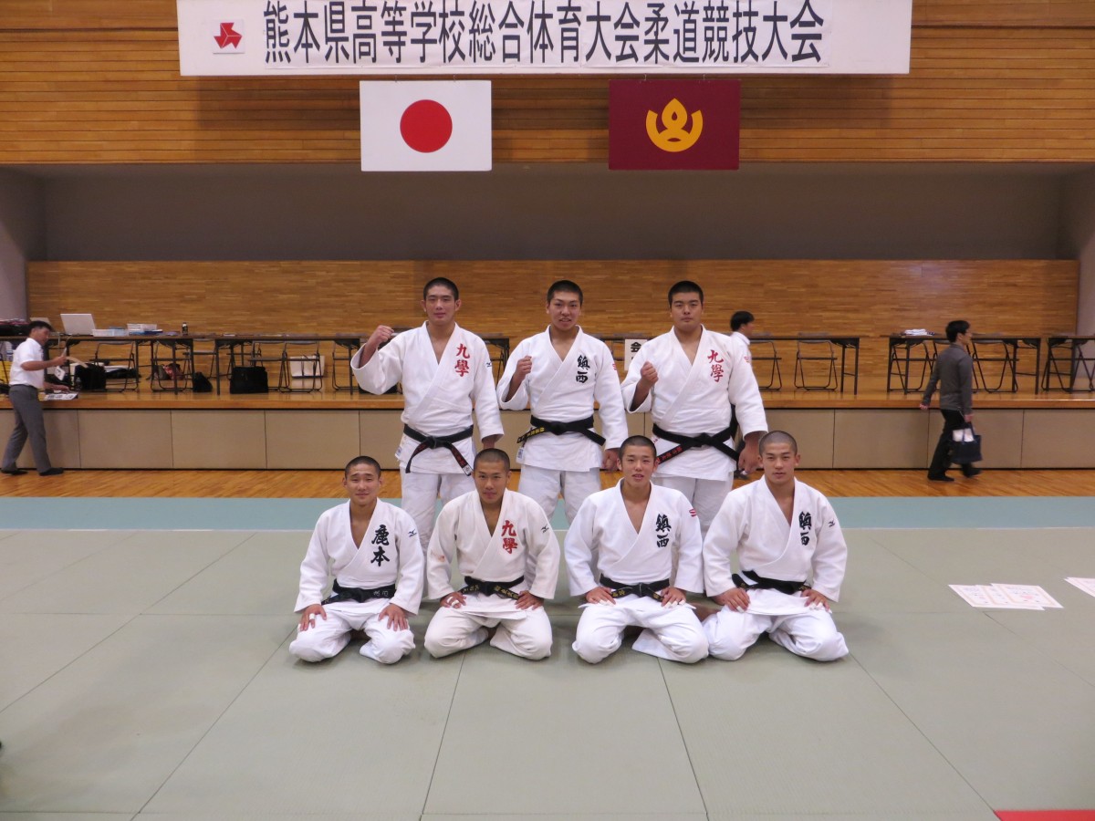 平成27年度熊本県高校総体柔道競技男子個人結果